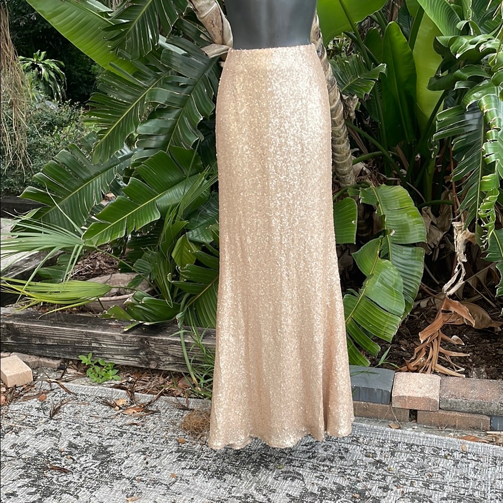 Lulu sequin mermaid maxi skirt